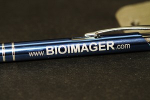 Pen laser engraving