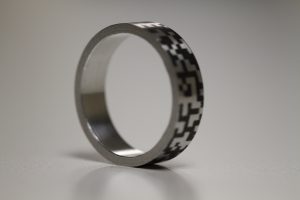 Ring laser engraving