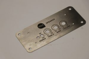 Electronic panels laser marking