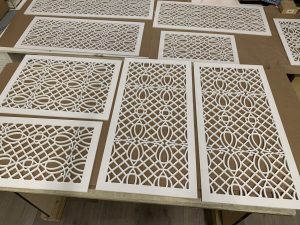 Decor laser cutting